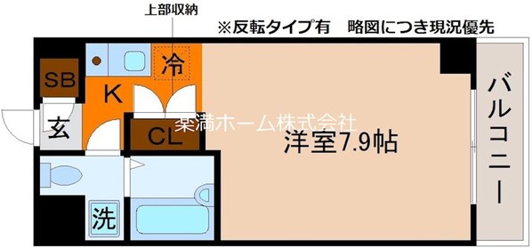 高辻ロイヤルフラッツの物件間取画像